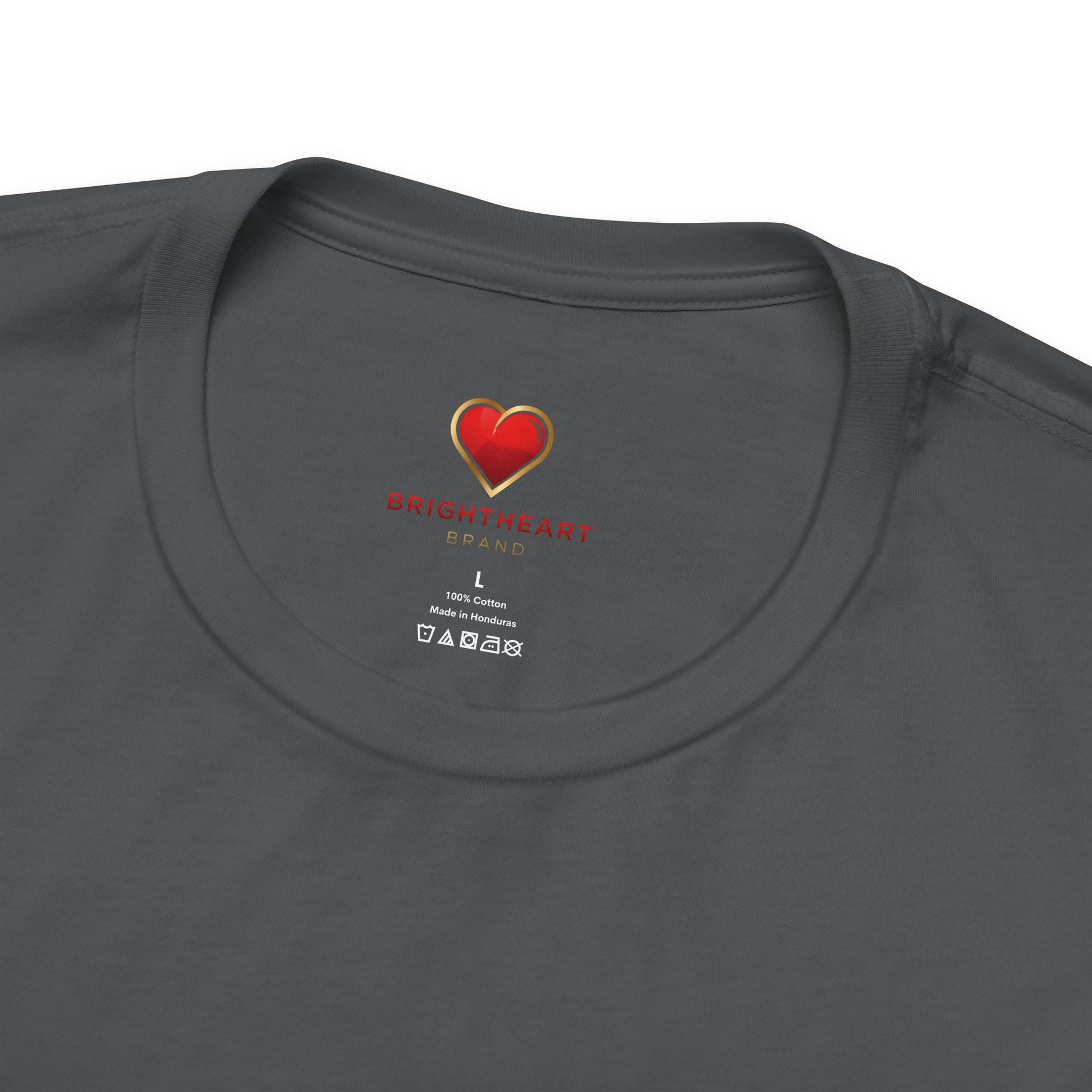 "BrightheartBrand-Heart of Prosperity" – Unisex T-Shirt, Perfect Gift for Valentine's Day, Birthdays, Casual Wear, Everyday Comfort, Unique Fashion
