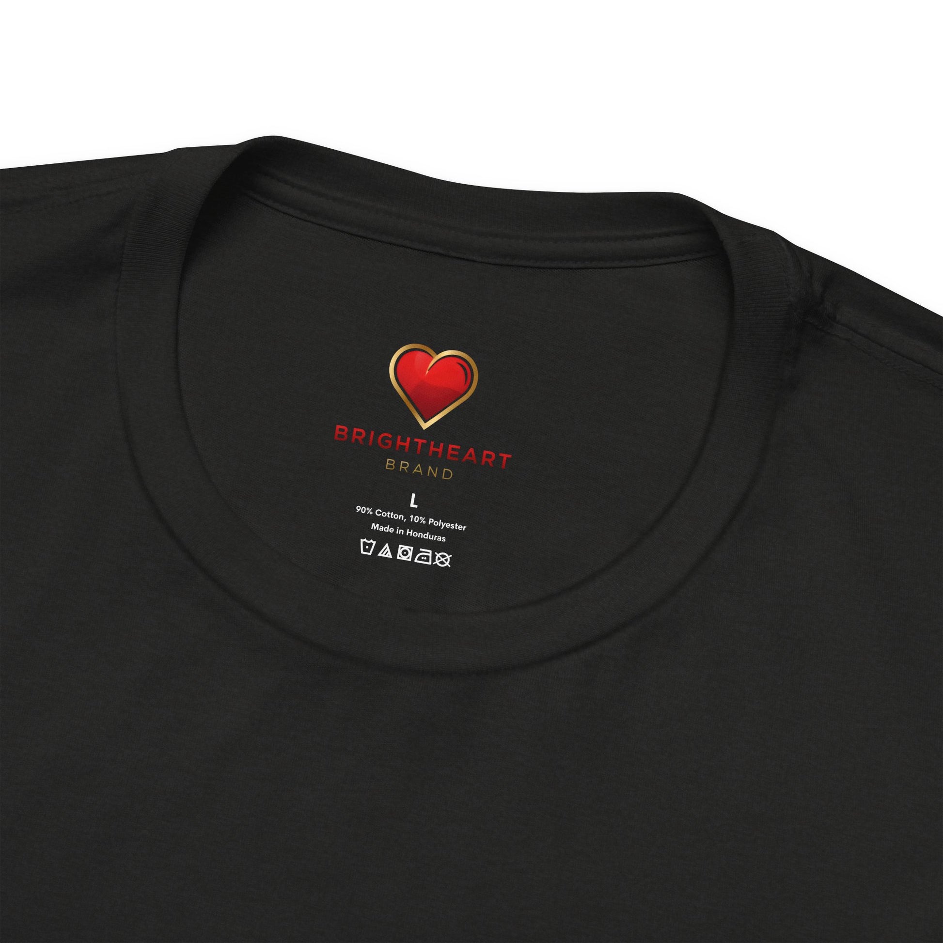 "BrightheartBrand-Heart of Prosperity" – Unisex T-Shirt, Perfect Gift for Valentine's Day, Birthdays, Casual Wear, Everyday Comfort, Unique Fashion