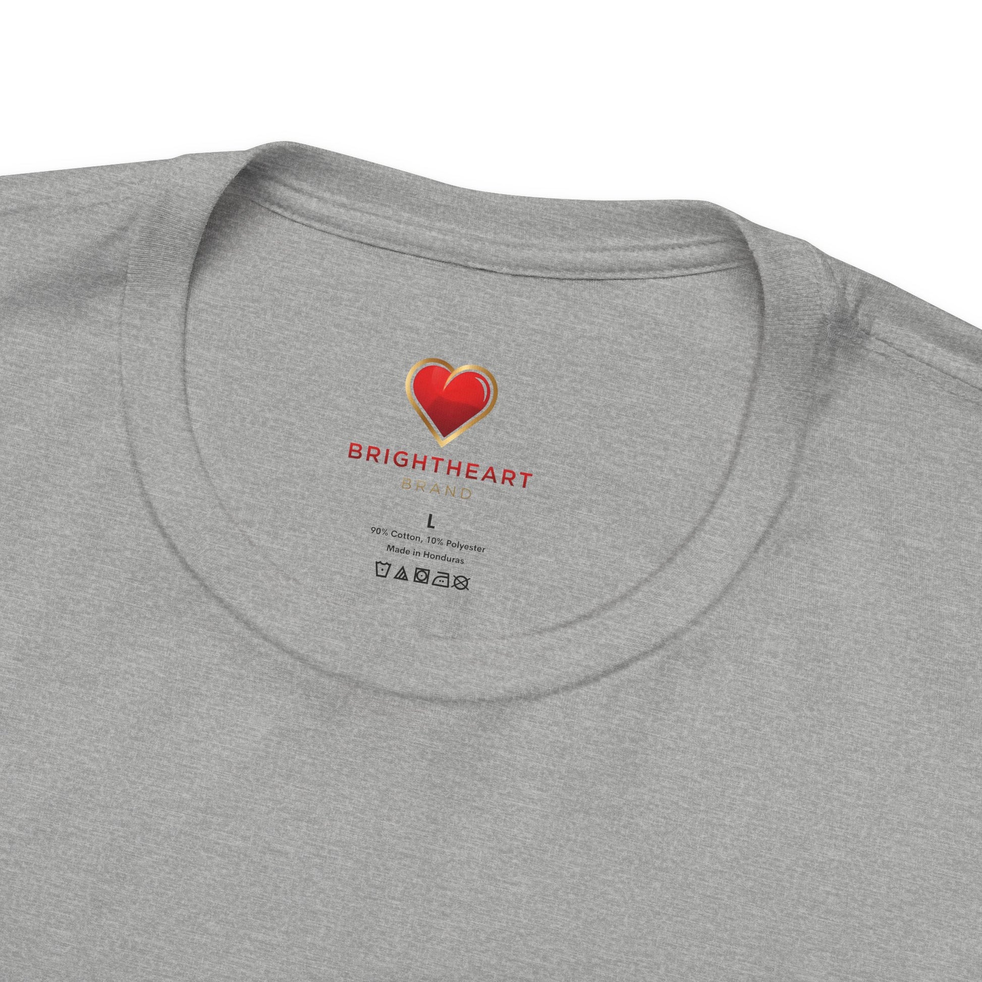 "BrightheartBrand-Heart of Prosperity" – Unisex T-Shirt, Perfect Gift for Valentine's Day, Birthdays, Casual Wear, Everyday Comfort, Unique Fashion