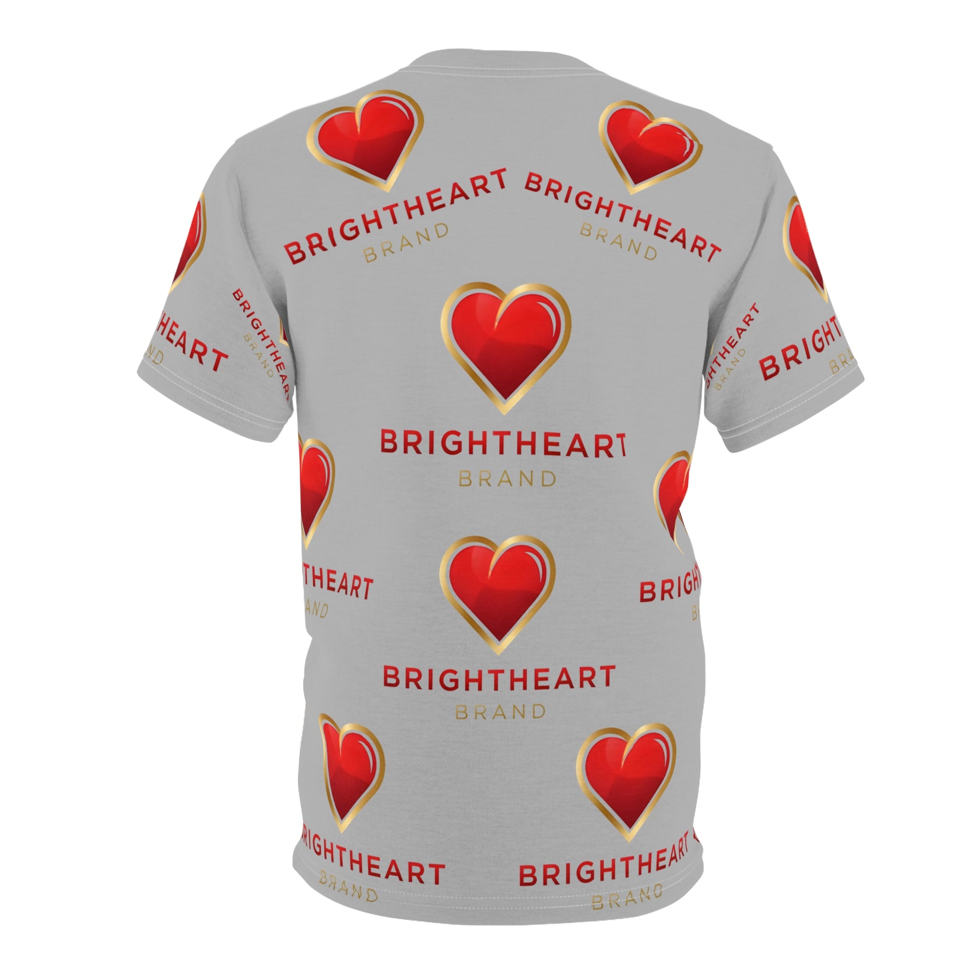 "Brightheart Brand" Print Unisex Tee, Casual Love Shirt, Gift for Him/Her, Everyday Wear, Valentine's Day, Unique Fashion Statement