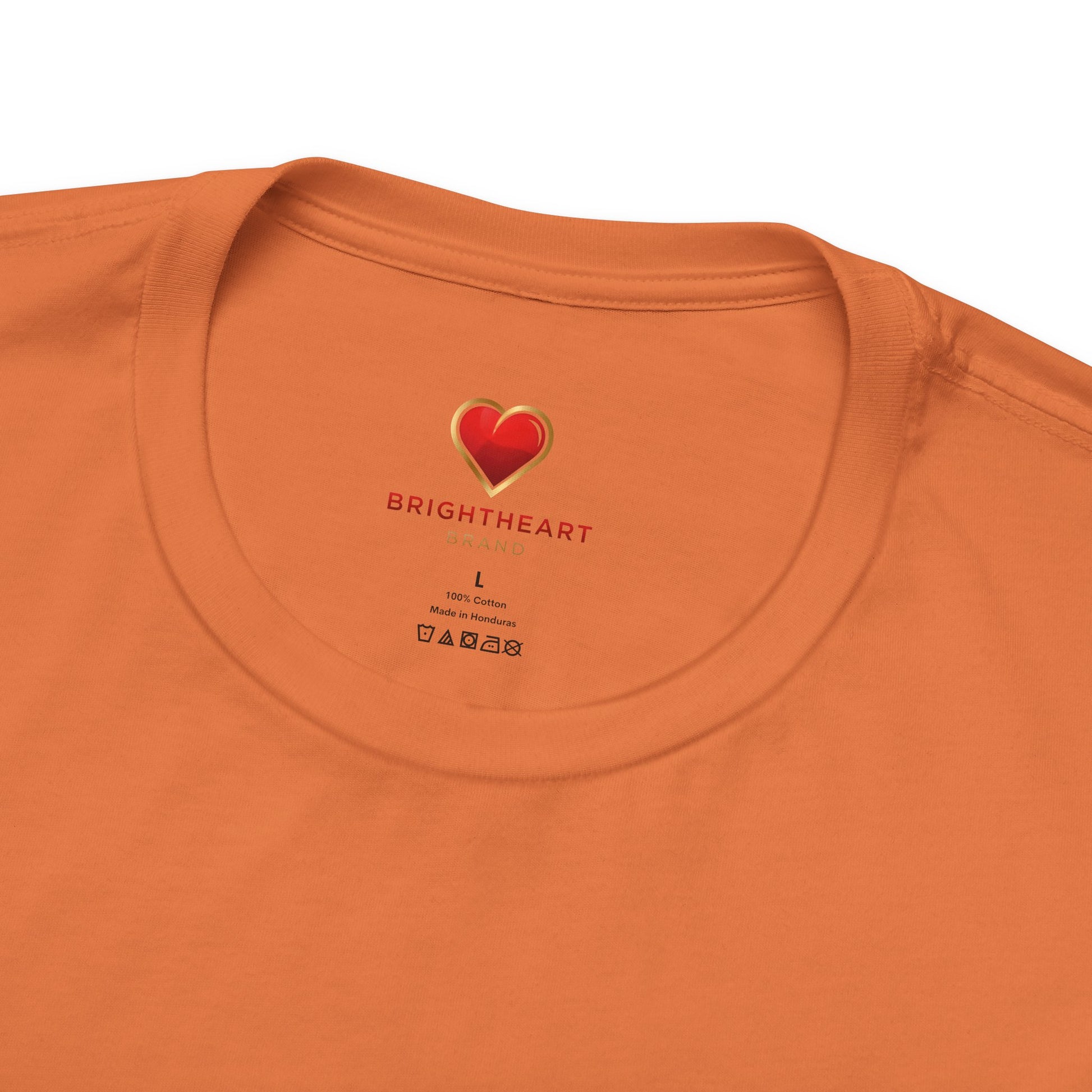 "BrightheartBrand-Heart of Prosperity" – Unisex T-Shirt, Perfect Gift for Valentine's Day, Birthdays, Casual Wear, Everyday Comfort, Unique Fashion