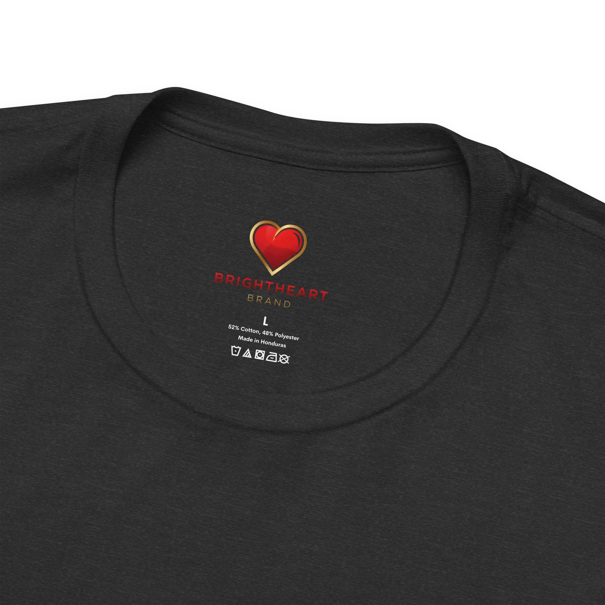 "BrightheartBrand-Heart of Prosperity" – Unisex T-Shirt, Perfect Gift for Valentine's Day, Birthdays, Casual Wear, Everyday Comfort, Unique Fashion