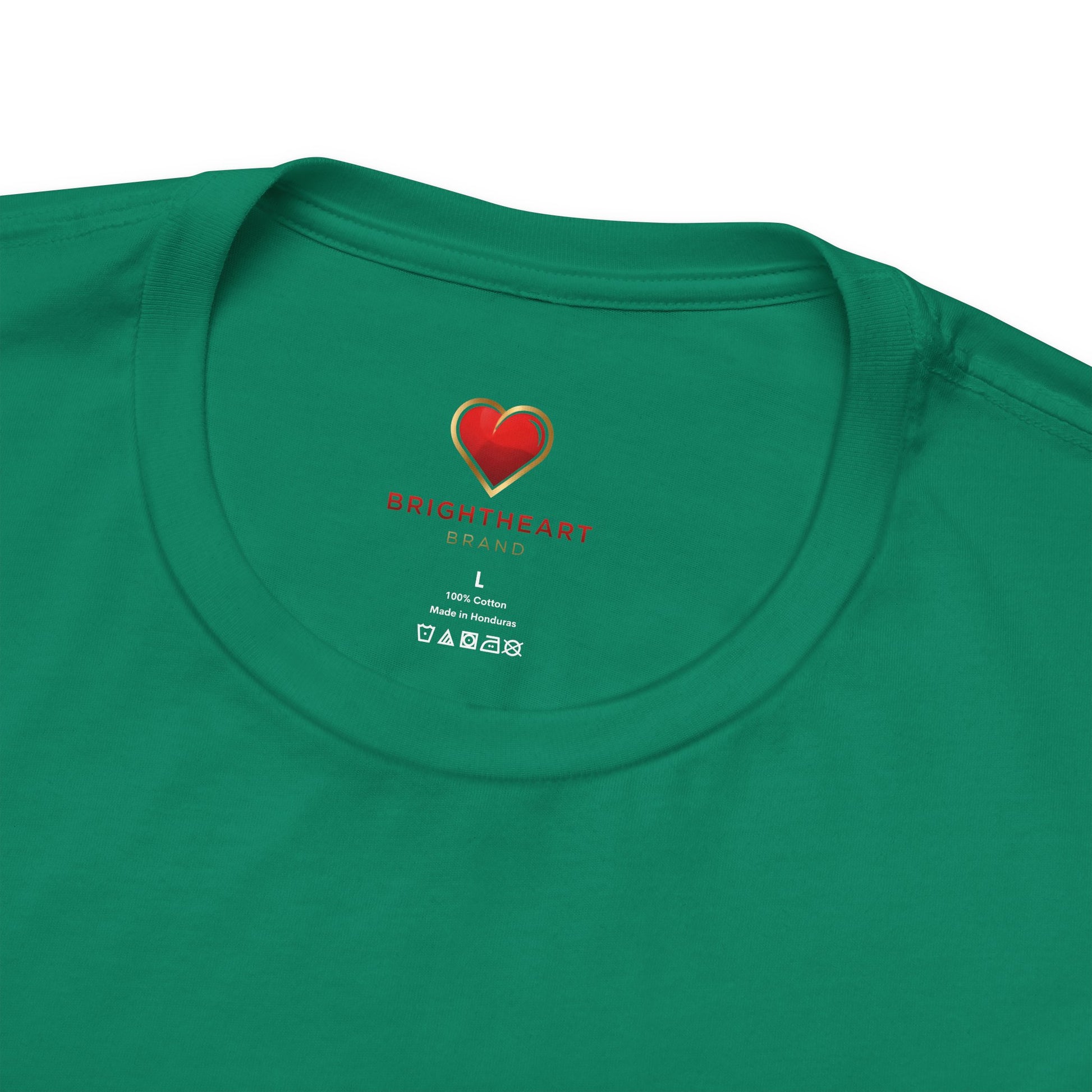 "BrightheartBrand-Heart of Prosperity" – Unisex T-Shirt, Perfect Gift for Valentine's Day, Birthdays, Casual Wear, Everyday Comfort, Unique Fashion