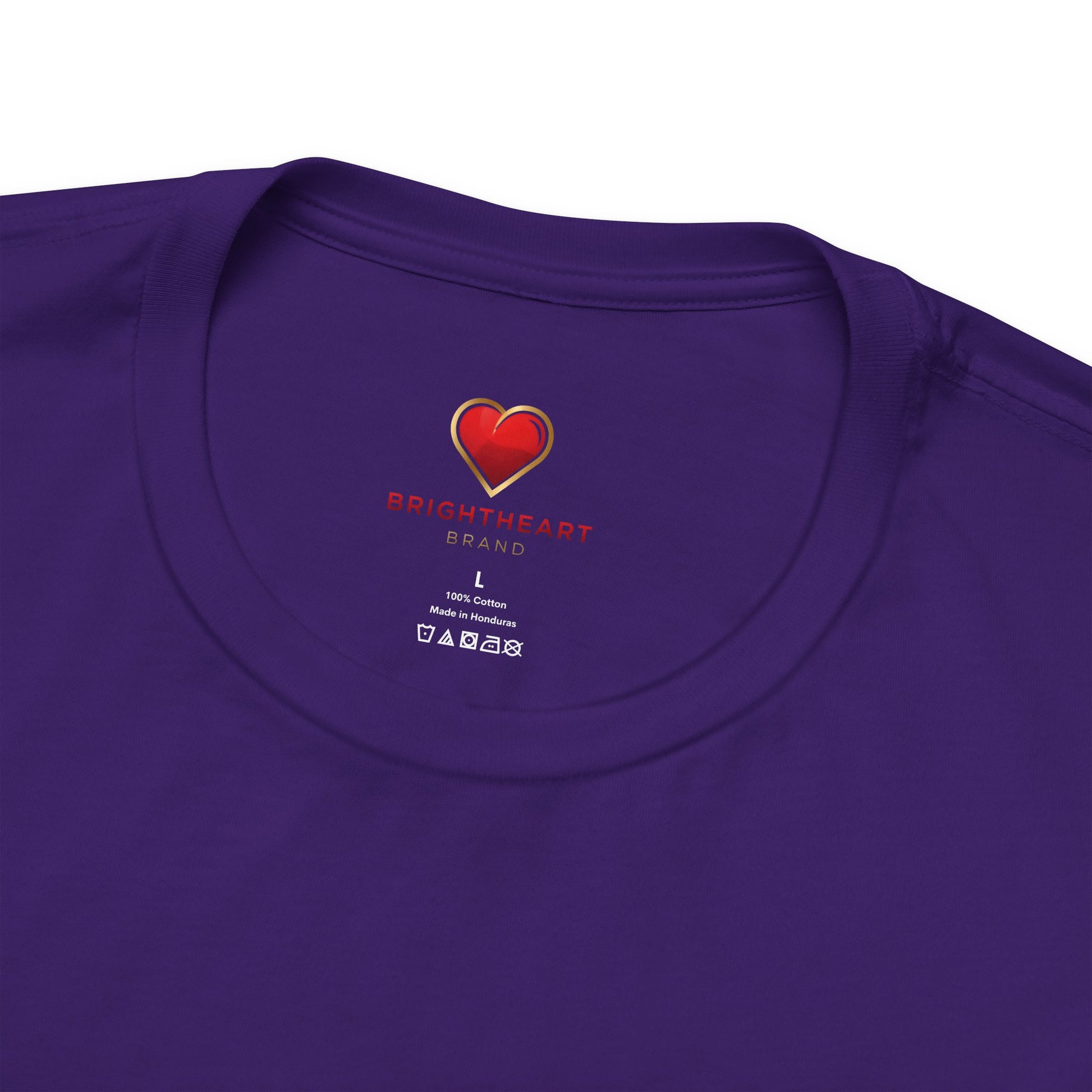 "BrightheartBrand-Heart of Prosperity" – Unisex T-Shirt, Perfect Gift for Valentine's Day, Birthdays, Casual Wear, Everyday Comfort, Unique Fashion