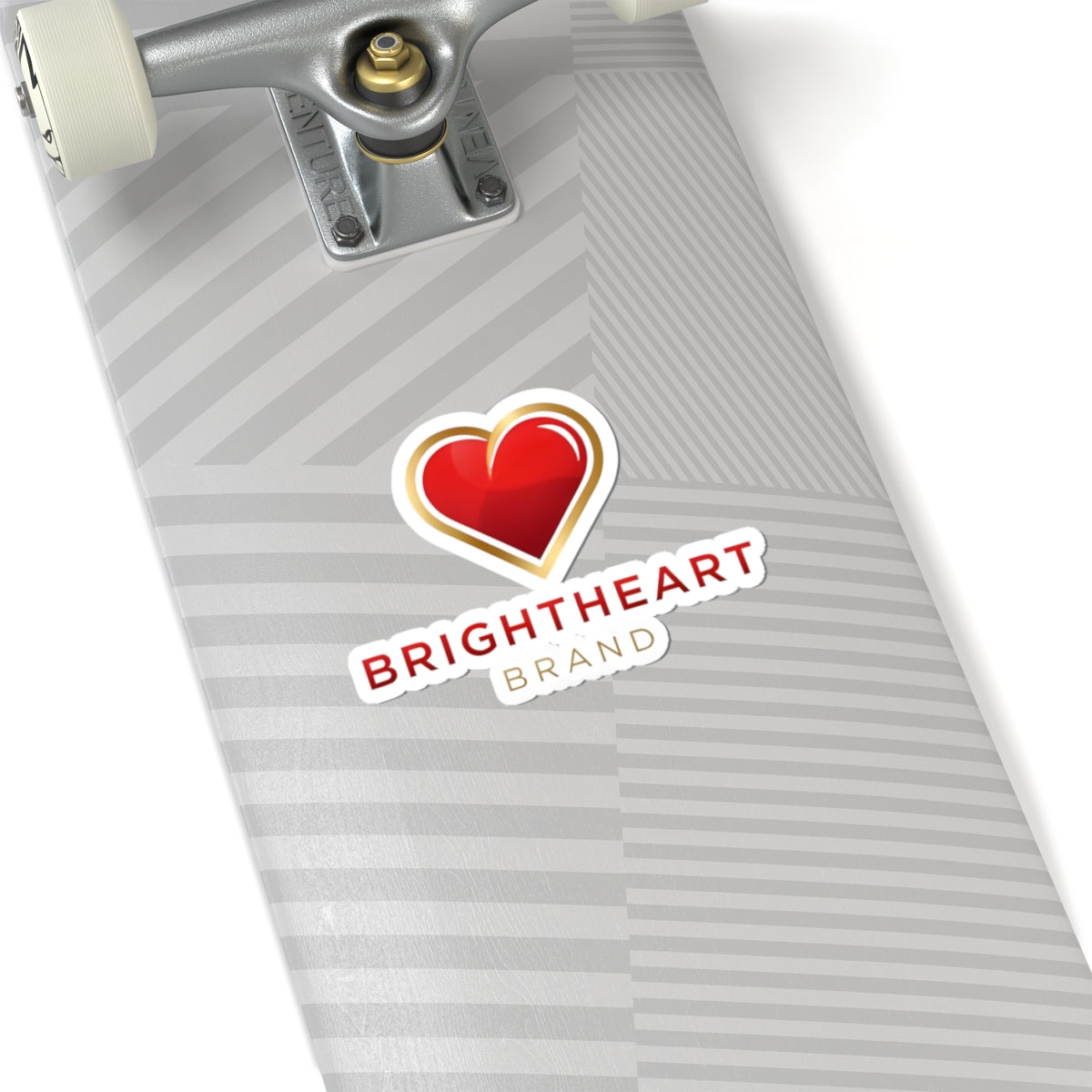 "BrightheartBrand" Stickers | Vibrant Love Stickers for Laptops, Water Bottles, Scrapbooking, Gift Wrapping, Valentine's Day Decor