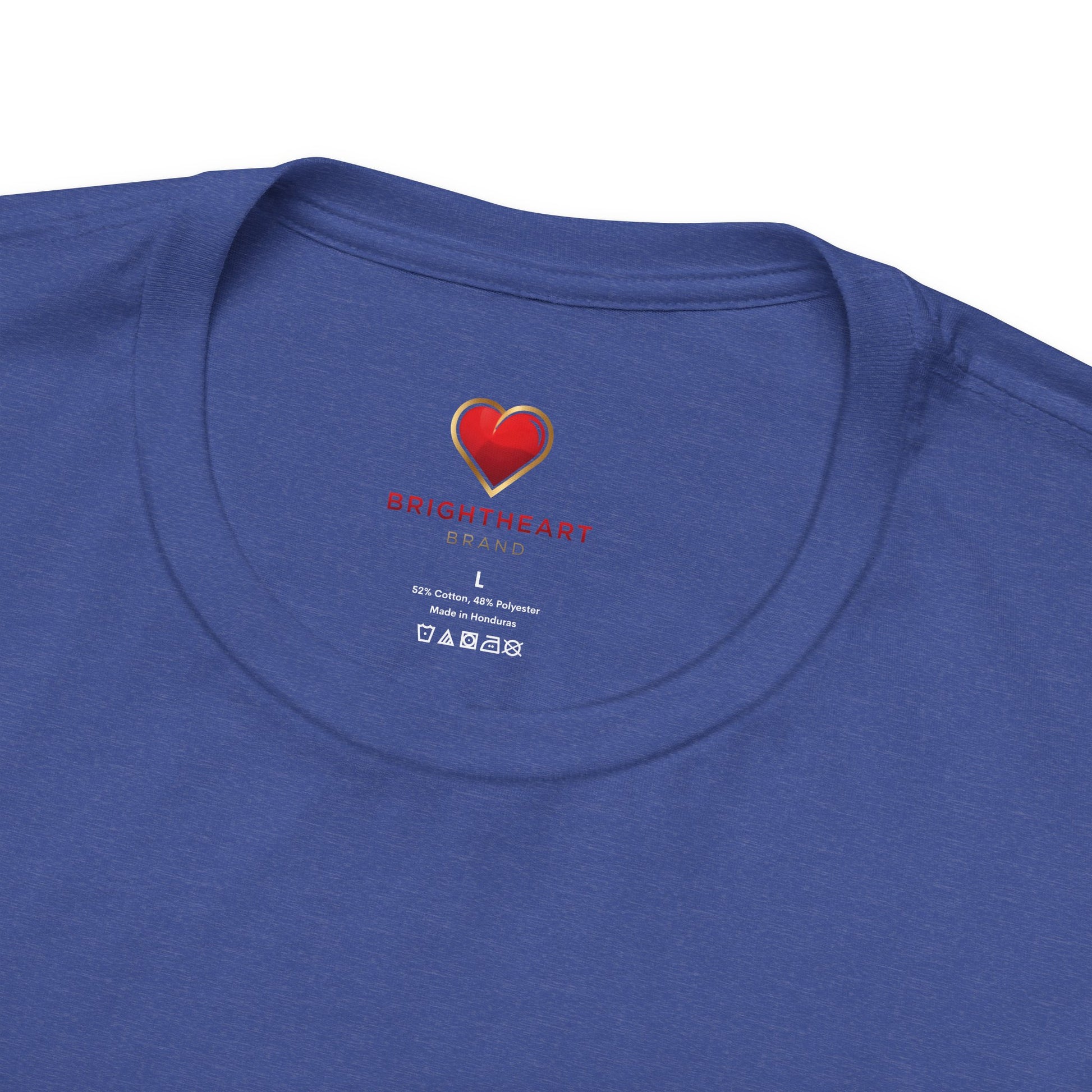 "BrightheartBrand-Heart of Prosperity" – Unisex T-Shirt, Perfect Gift for Valentine's Day, Birthdays, Casual Wear, Everyday Comfort, Unique Fashion