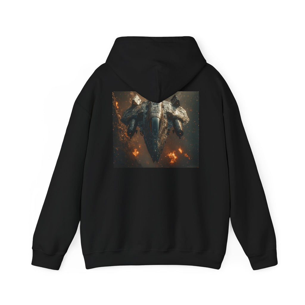 Epic Fantasy Adventure Hoodie, Graphic Sweatshirt, Unisex Pullover, Gift for Gamers, Cozy Casual Wear, Perfect for Gaming Nights