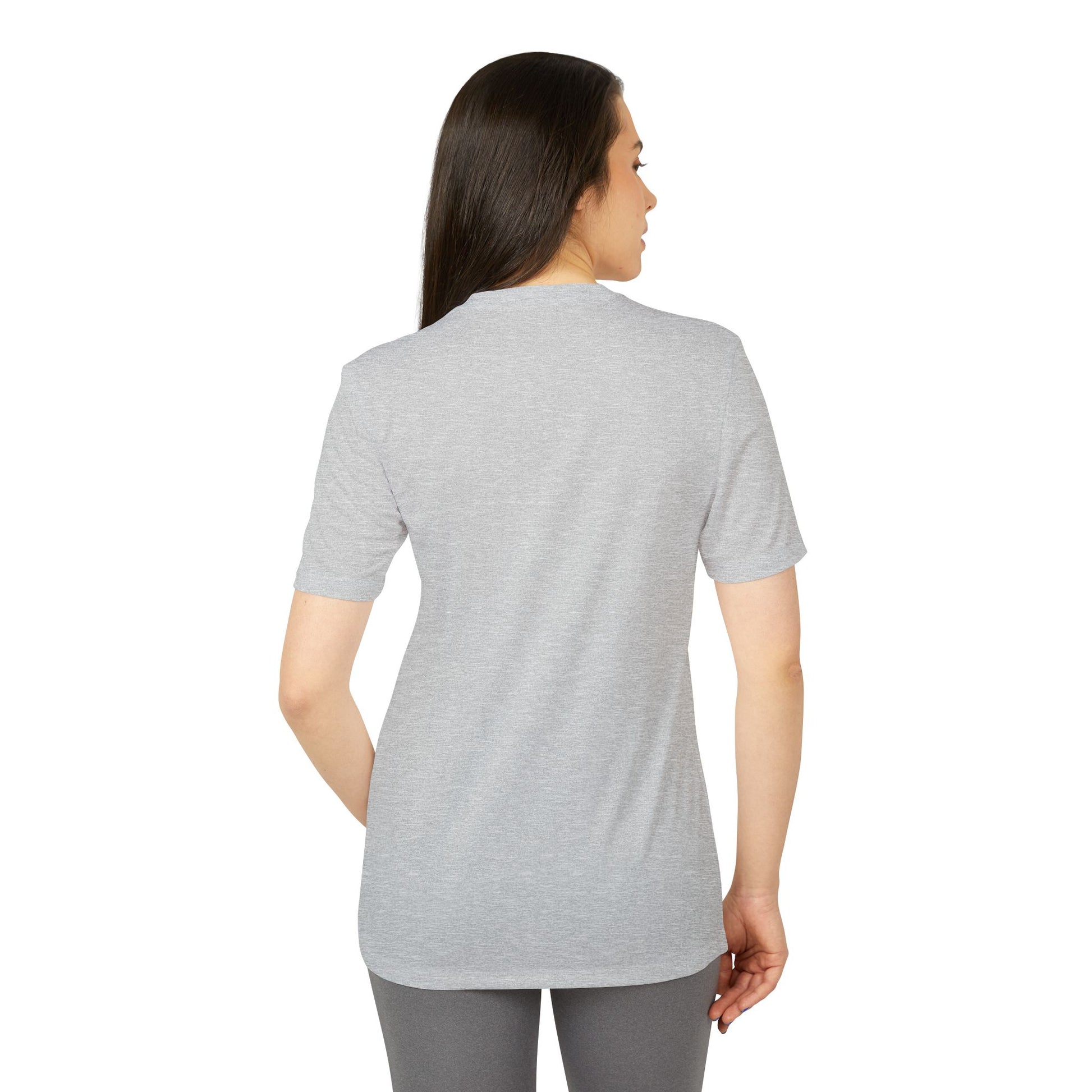 Adidas-BrightheartBrand "Heart of Prosperity - Tee" Unisex Sport T-Shirt, Casual Fitness Tee, Valentine’s Day Gift, Athletic Apparel, Activewear Top