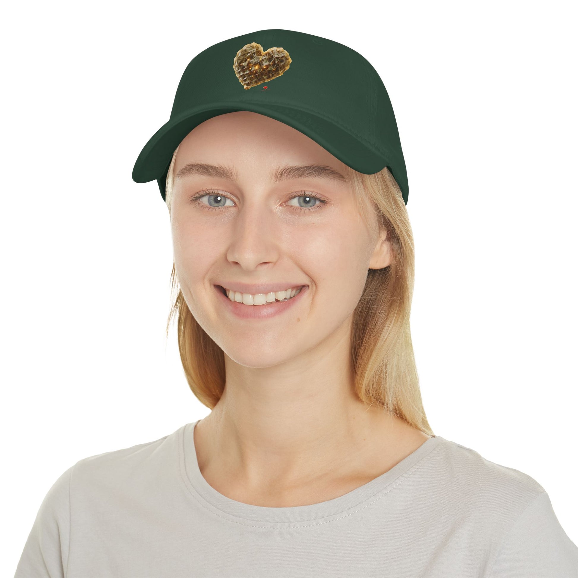 "BrightheartBrand-Heart of Prosperity"  Low Profile Baseball Cap | Cute Summer Accessory, Gift for Food Lovers, Adjustable Hat for Every Occasion, Casual [...]