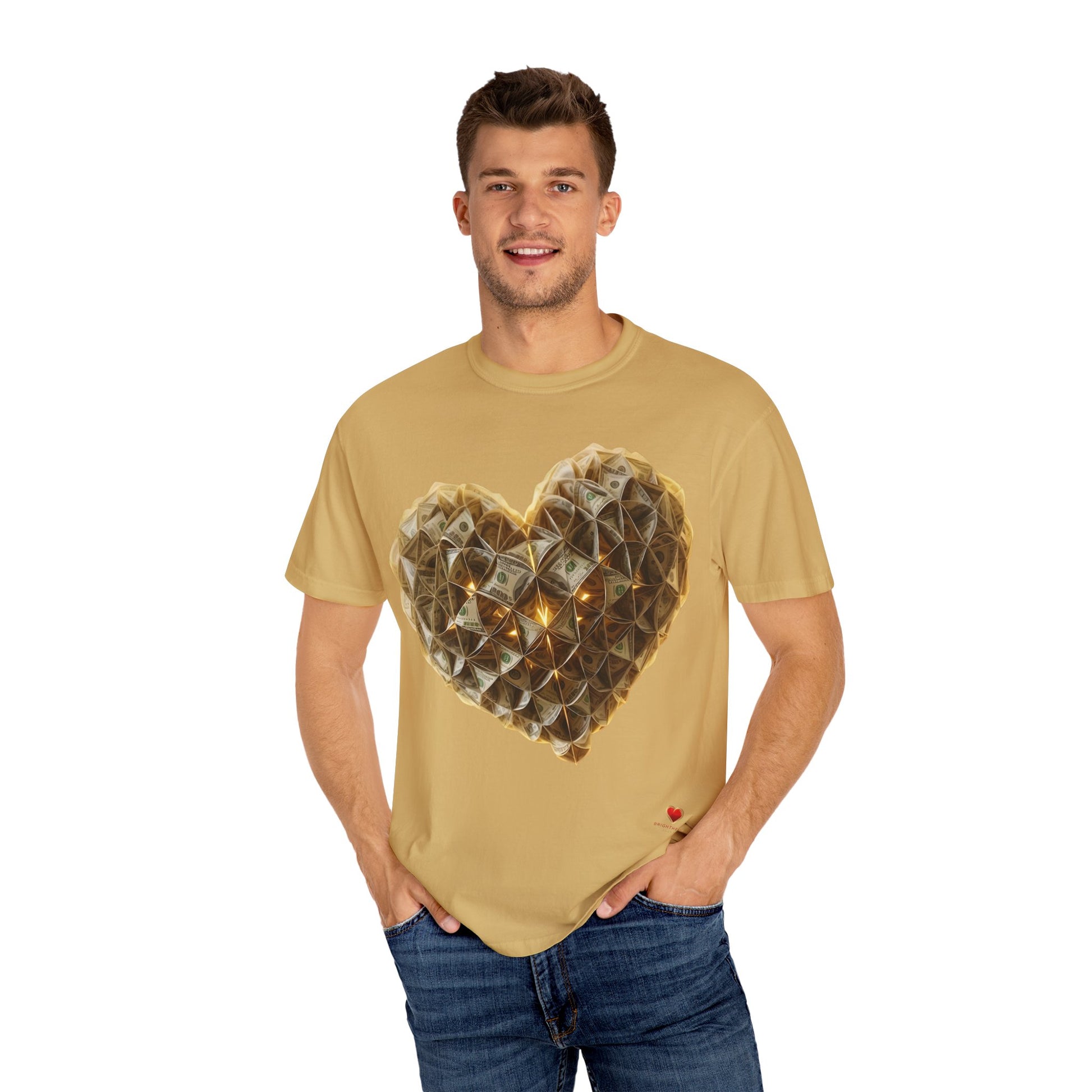 Heartfelt Unisex T-Shirt, Casual Gift, Love Vibes, Eco-Friendly Fashion, Birthday Apparel, Trendy Outfit
