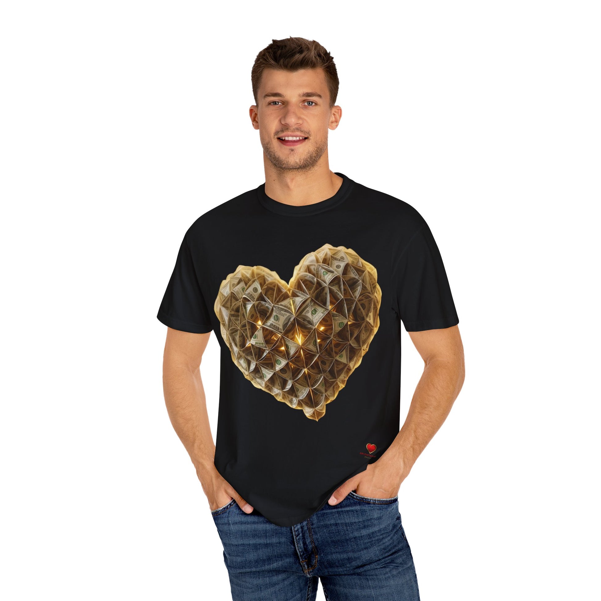 Heartfelt Unisex T-Shirt, Casual Gift, Love Vibes, Eco-Friendly Fashion, Birthday Apparel, Trendy Outfit