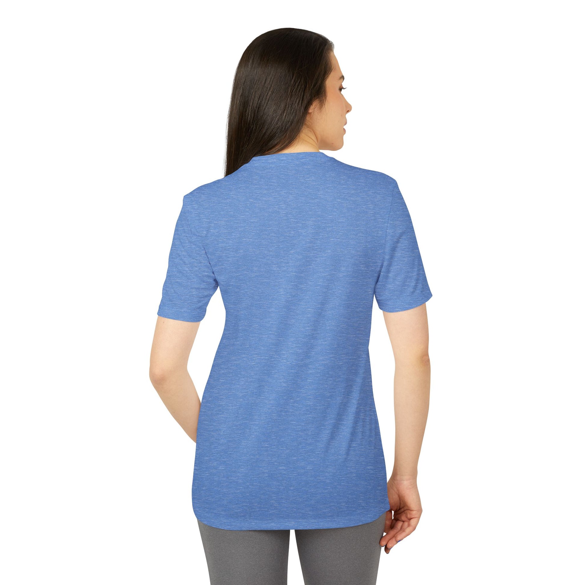 Adidas-BrightheartBrand "Heart of Prosperity - Tee" Unisex Sport T-Shirt, Casual Fitness Tee, Valentine’s Day Gift, Athletic Apparel, Activewear Top