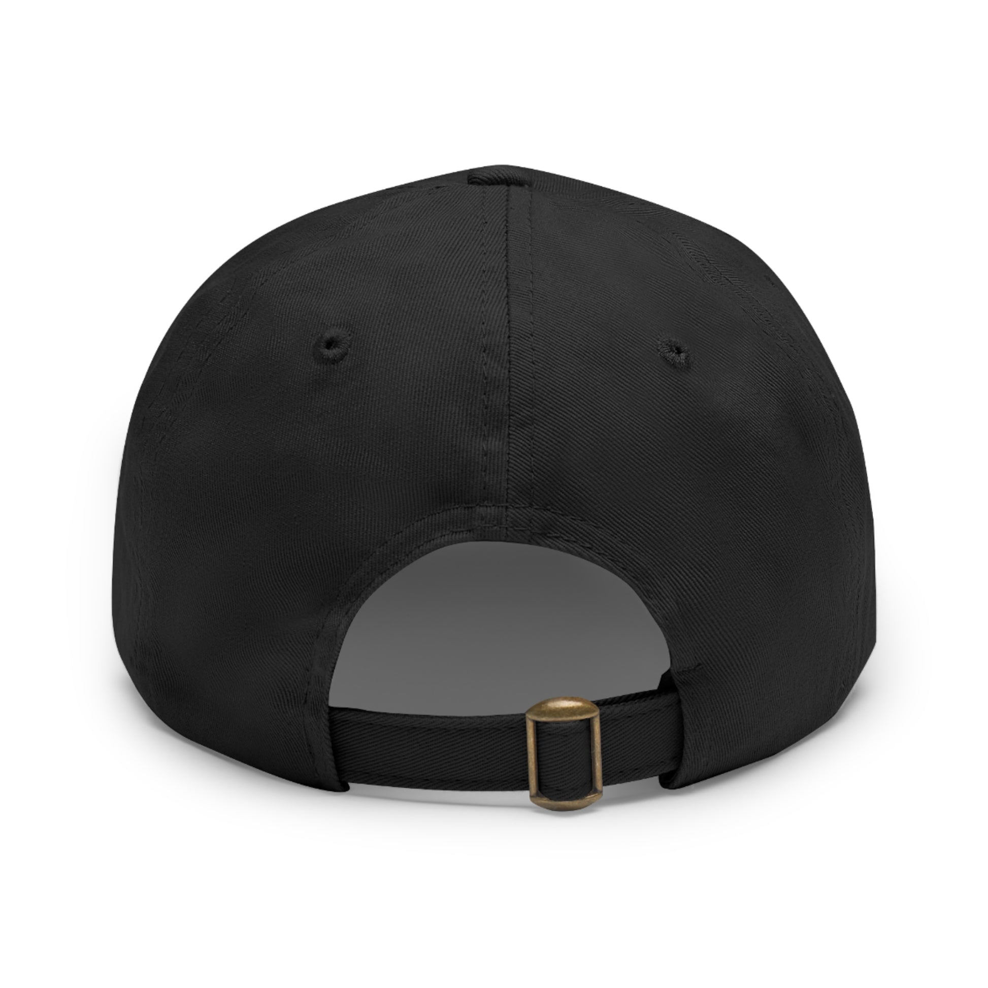 Leather Patch Dad Hat - Brightheart, Casual Cap, Best Gift for Dads, Everyday Fashion, Perfect for Summer