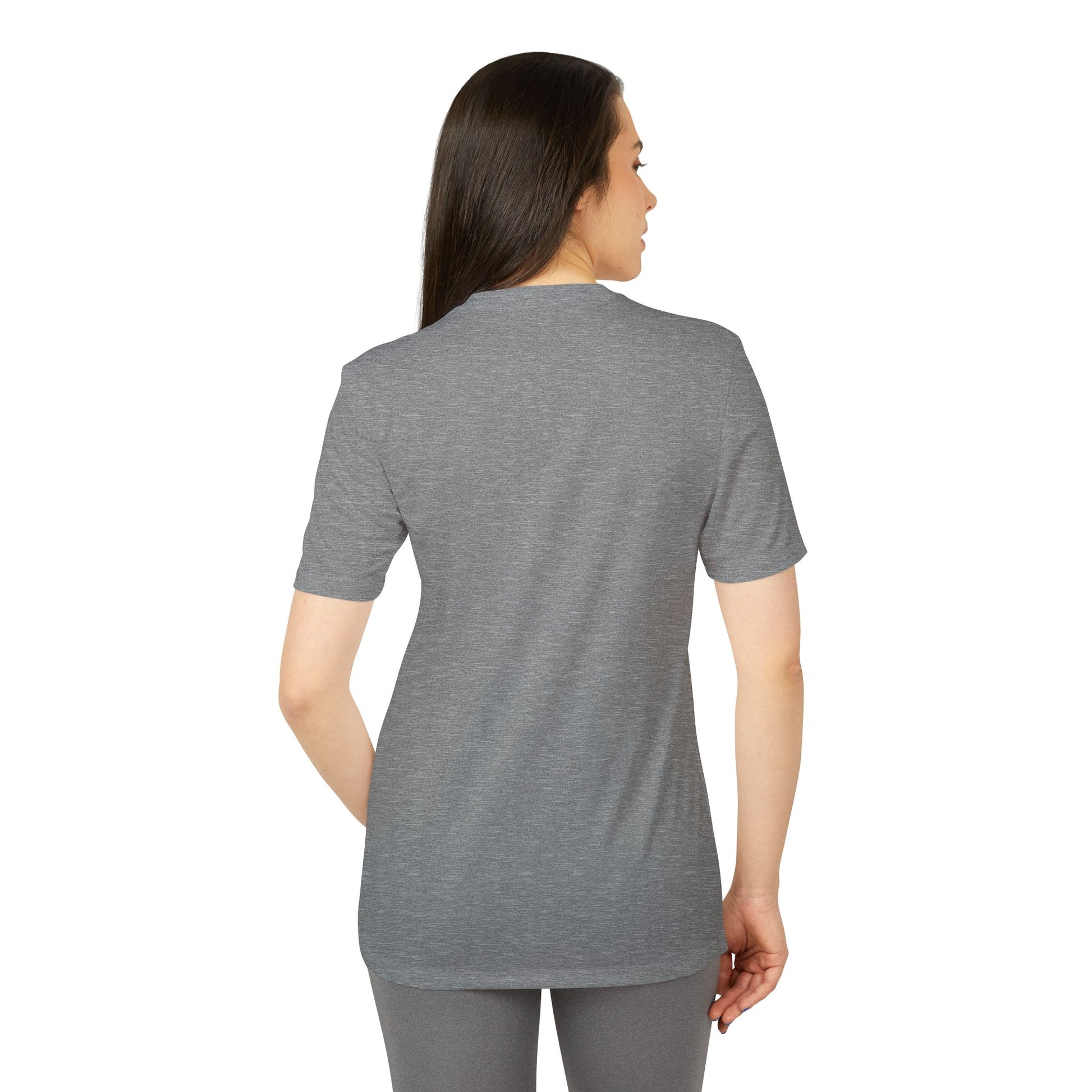 Adidas-BrightheartBrand "Heart of Prosperity - Tee" Unisex Sport T-Shirt, Casual Fitness Tee, Valentine’s Day Gift, Athletic Apparel, Activewear Top