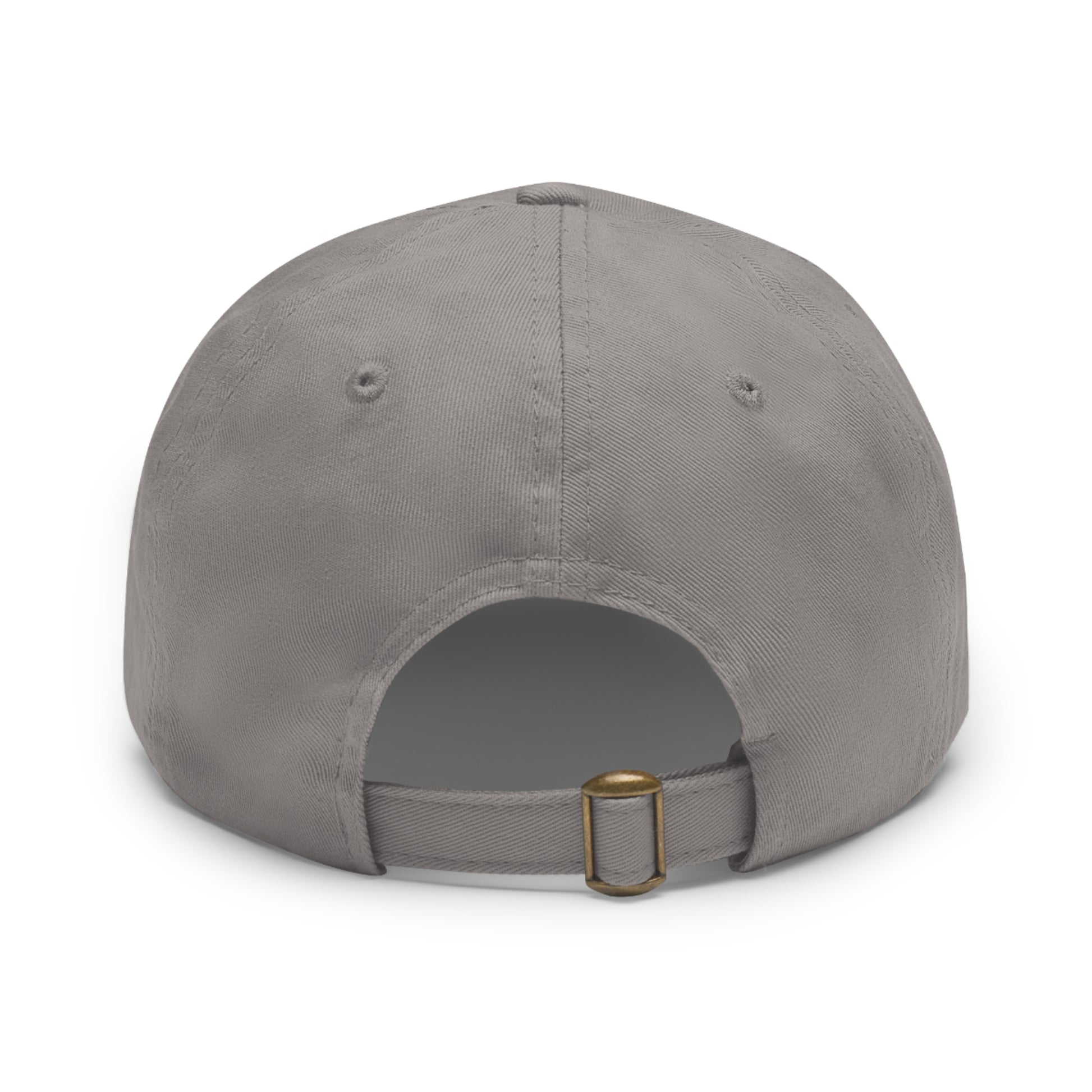 Leather Patch Dad Hat - Brightheart, Casual Cap, Best Gift for Dads, Everyday Fashion, Perfect for Summer