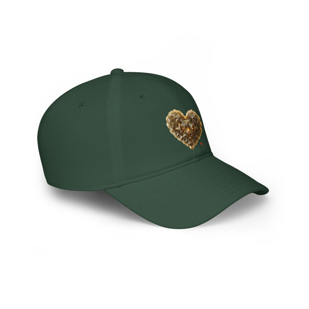 "BrightheartBrand-Heart of Prosperity"  Low Profile Baseball Cap | Cute Summer Accessory, Gift for Food Lovers, Adjustable Hat for Every Occasion, Casual [...]