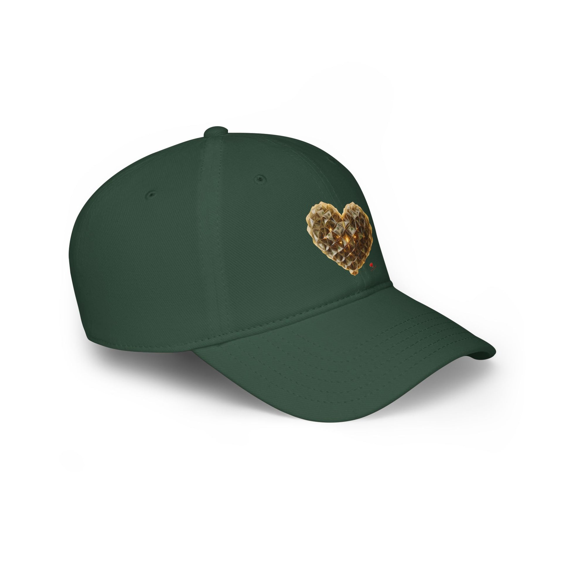 "BrightheartBrand-Heart of Prosperity"  Low Profile Baseball Cap | Cute Summer Accessory, Gift for Food Lovers, Adjustable Hat for Every Occasion, Casual [...]