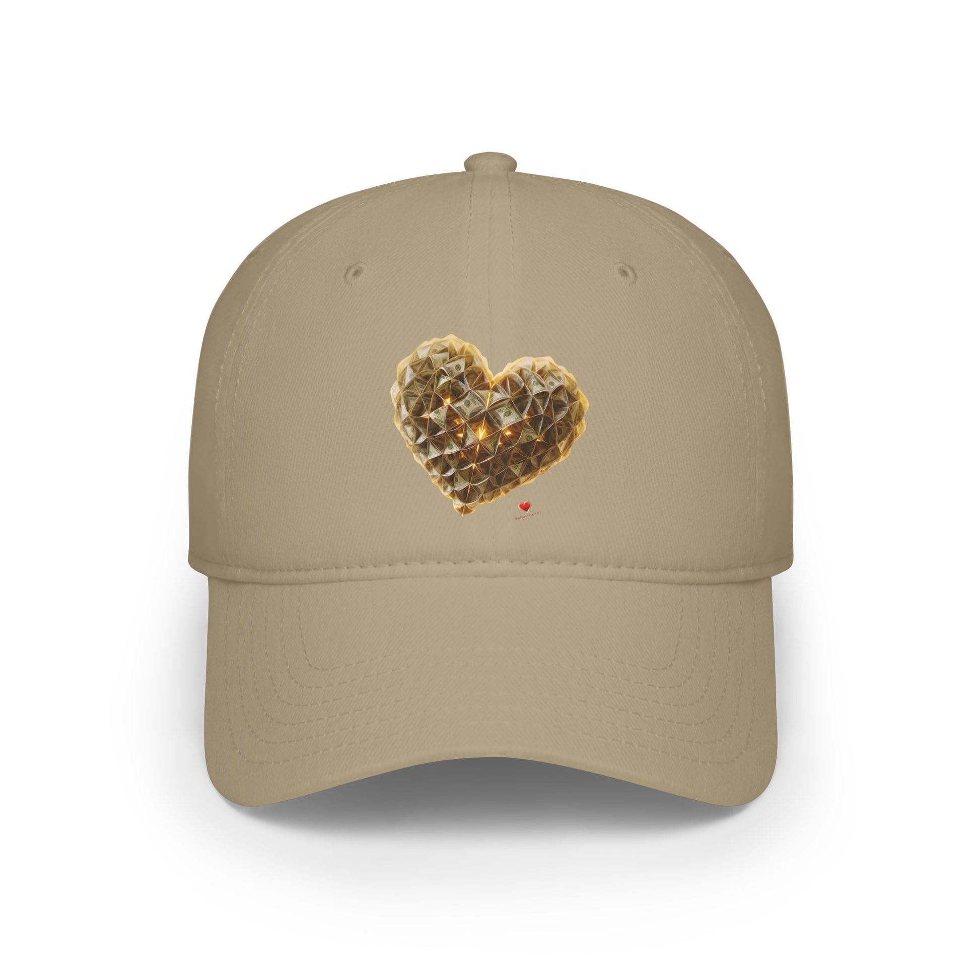 "BrightheartBrand-Heart of Prosperity"  Low Profile Baseball Cap | Cute Summer Accessory, Gift for Food Lovers, Adjustable Hat for Every Occasion, Casual [...]