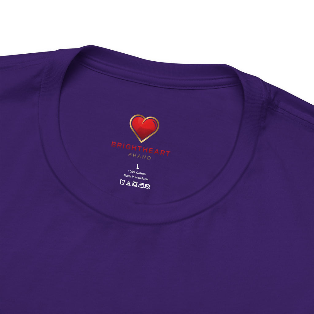 "BrightheartBrand-Heart of Prosperity" – Unisex T-Shirt, Perfect Gift for Valentine's Day, Birthdays, Casual Wear, Everyday Comfort, Unique Fashion