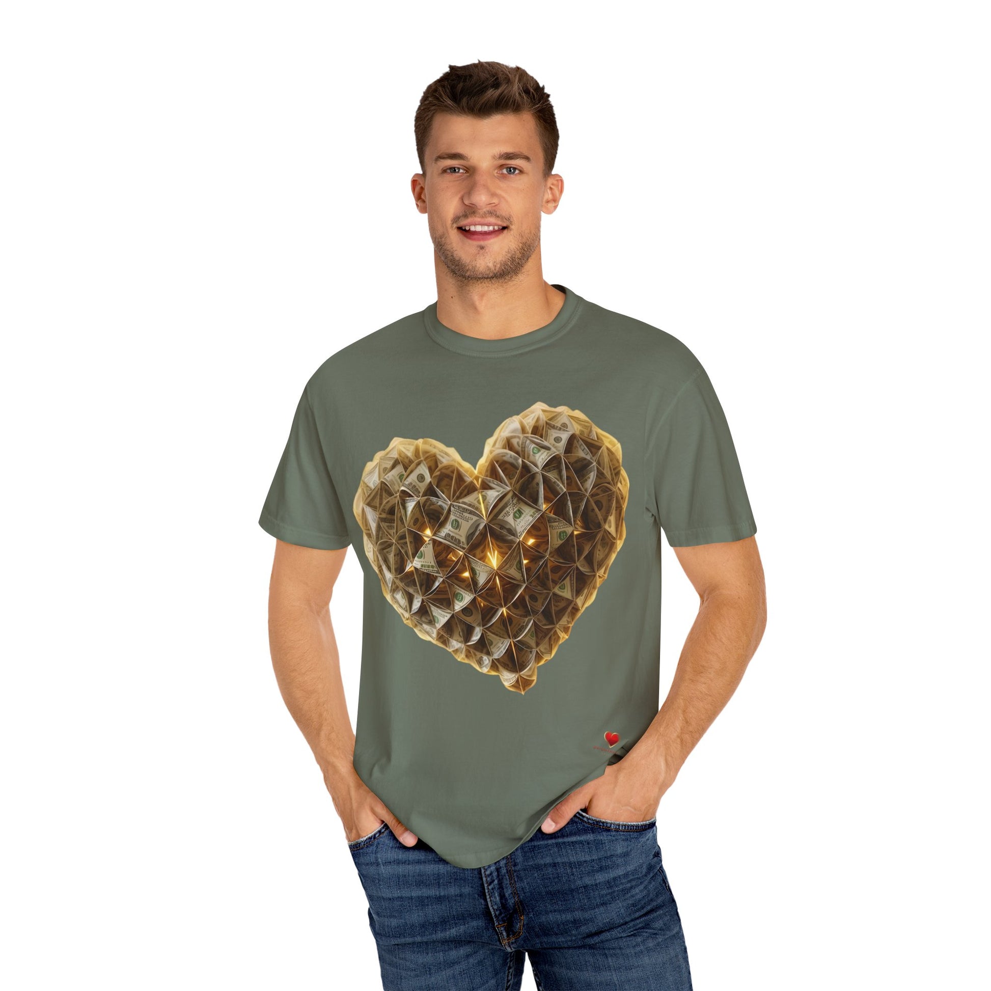 Heartfelt Unisex T-Shirt, Casual Gift, Love Vibes, Eco-Friendly Fashion, Birthday Apparel, Trendy Outfit