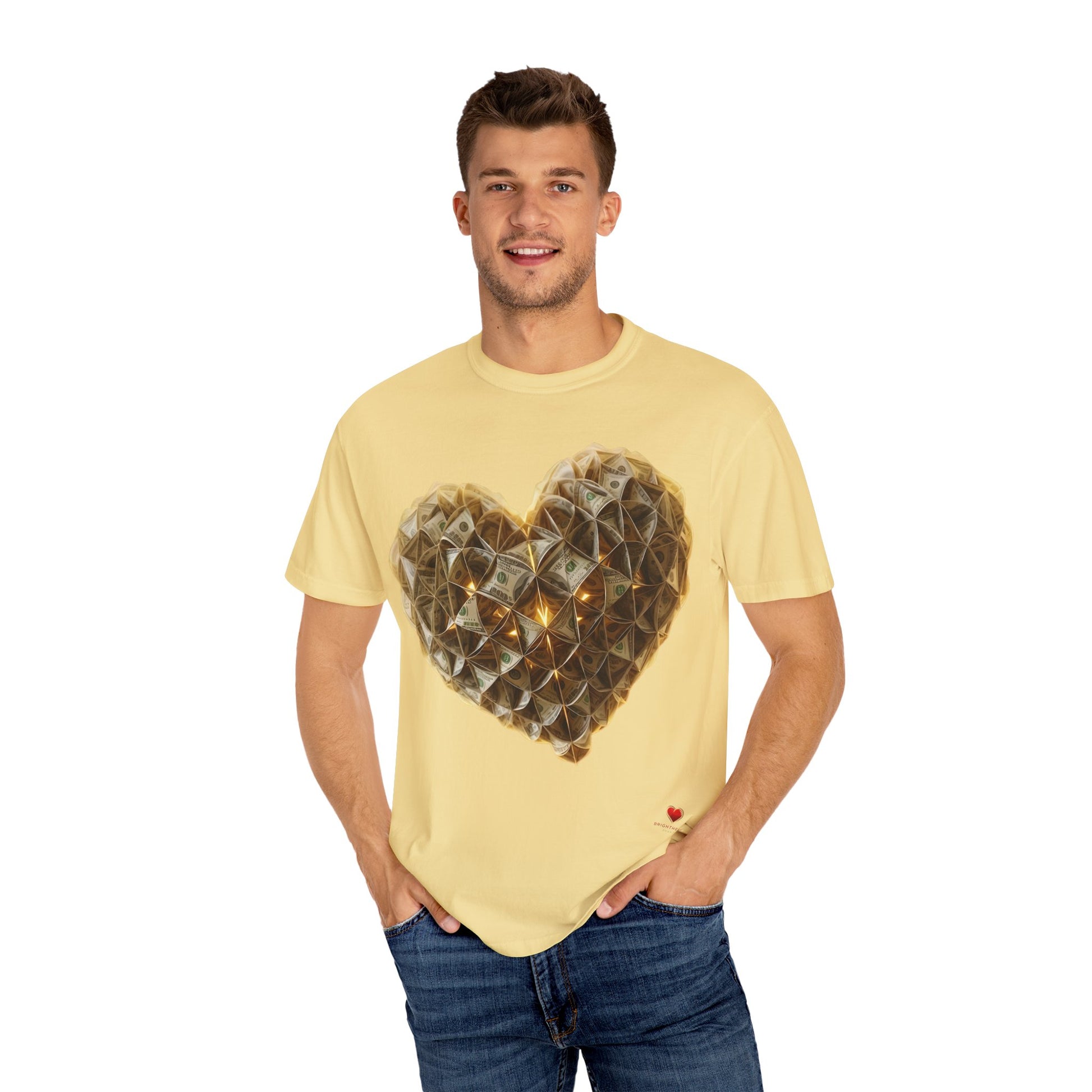 Heartfelt Unisex T-Shirt, Casual Gift, Love Vibes, Eco-Friendly Fashion, Birthday Apparel, Trendy Outfit