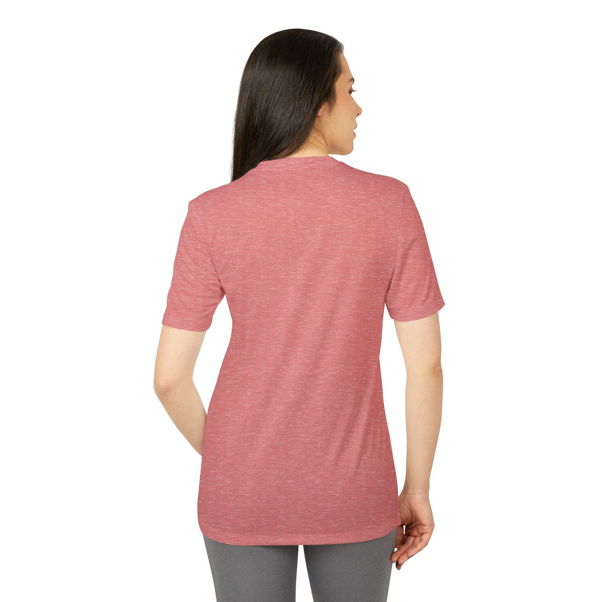 Adidas-BrightheartBrand "Heart of Prosperity - Tee" Unisex Sport T-Shirt, Casual Fitness Tee, Valentine’s Day Gift, Athletic Apparel, Activewear Top
