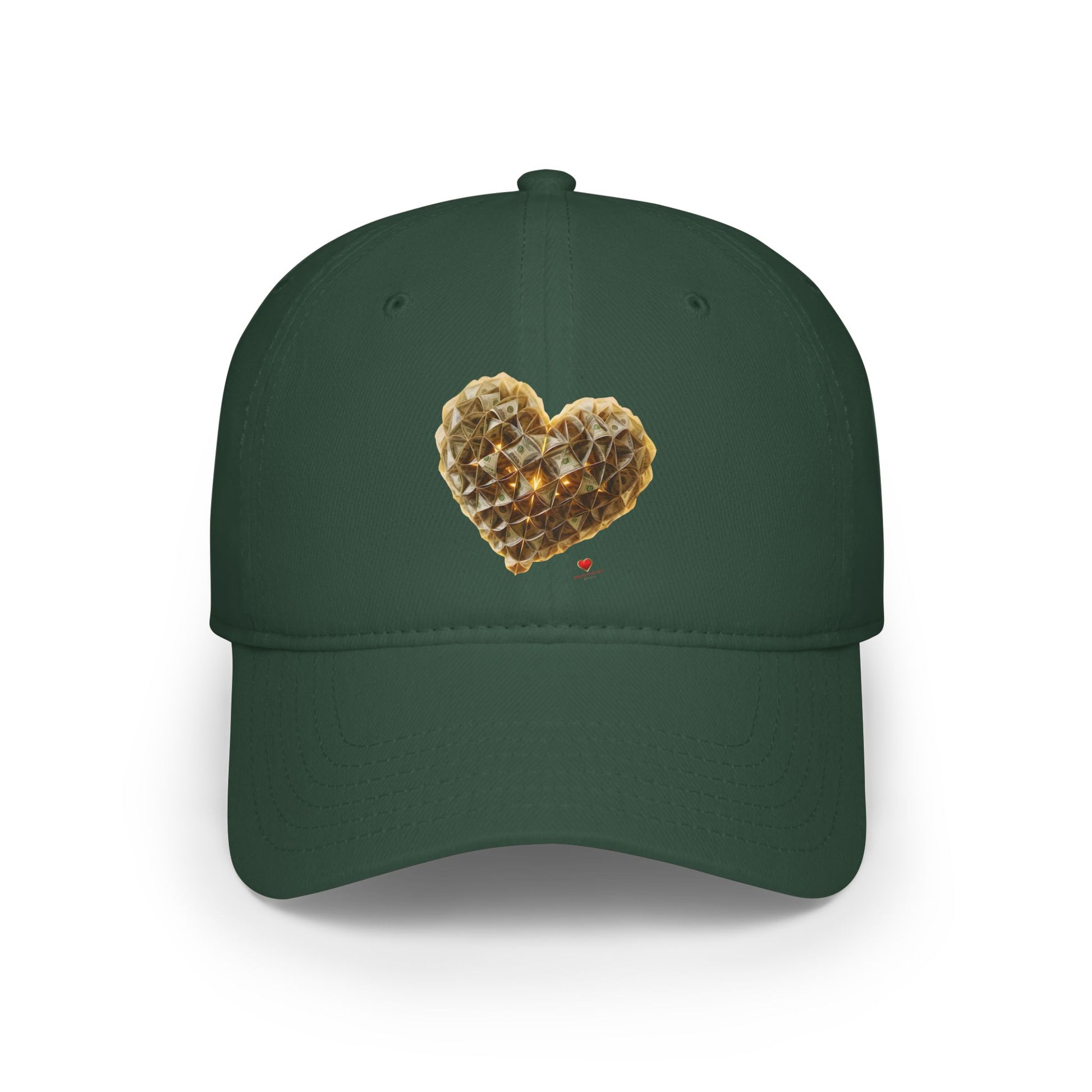 "BrightheartBrand-Heart of Prosperity"  Low Profile Baseball Cap | Cute Summer Accessory, Gift for Food Lovers, Adjustable Hat for Every Occasion, Casual [...]